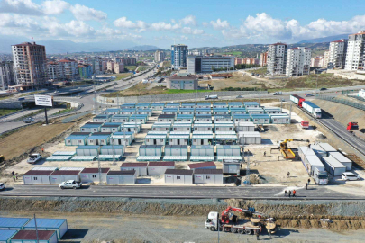 Kocaeli Büyükşehir'den Defne'ye konteyner kent