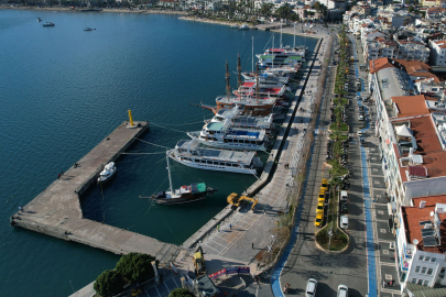 Marmaris Limanı'nda çalışmalar tam gaz