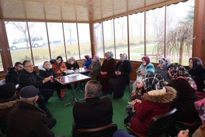 Mehmet Savran'dan mahalle ziyareti