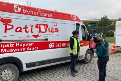 İzmit'in Patibüs'ü afet bölgesinde de devriyede