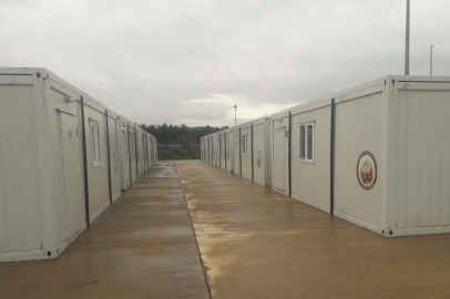 Bilecik'ten deprem bölgesine konteyner kent