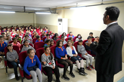 Manisa'da çocuklara 'su tasarrufu' bilinci