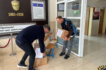 Gölcük'ten afetzedelere destek sürüyor