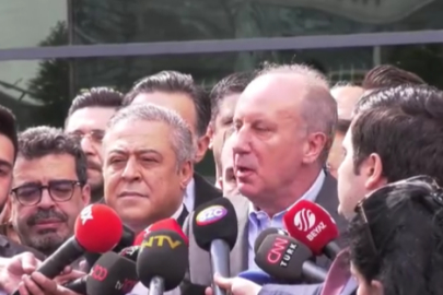 İnce: Kimse pes edeceğimi sanmasın