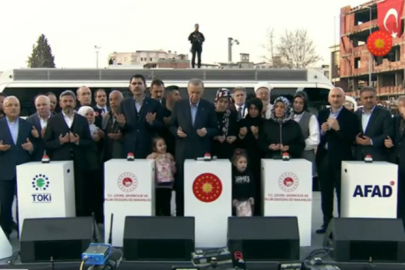 4 bin 431 konutun daha temeli atıldı... Cumhurbaşkanı Erdoğan: Herkesi yeni yuvasına kavuşturacağız