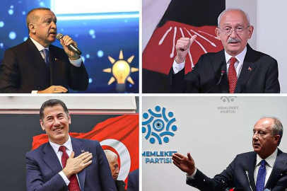 YSK'dan Cumhurbaşkanı adayları için bağış ve nakdi kararı