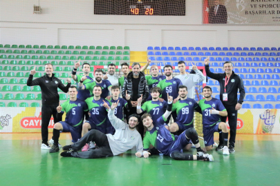 Rize Belediyespor Hentbol Play-Off'a lider gidiyor