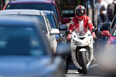 Taşıtlar azaldı, motosiklet arttı!