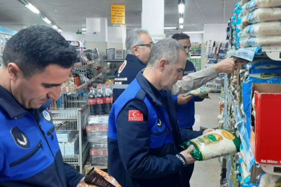Dilovası’nda marketler denetlendi