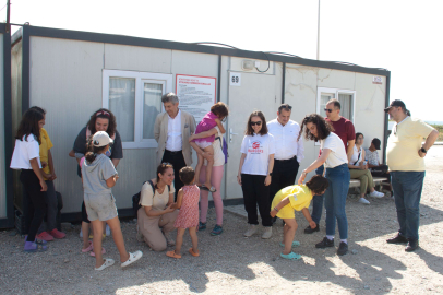 BUSİAD'dan Hatay'da depremzedelere destek