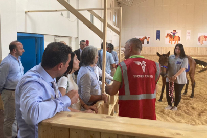 AB destekli İzmir Hippoterapi Merkezi misafirlerini ağırlamaya hazır