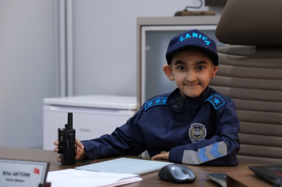 Mehmet Kaan’ın hayalini İnegöl Zabıtası gerçekleştirdi