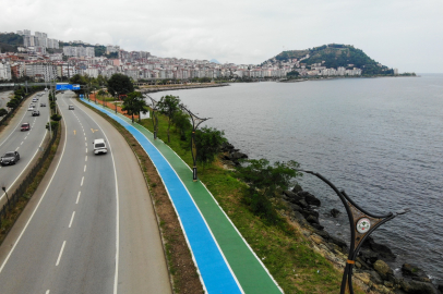 Bisiklet yolunda sona doğru