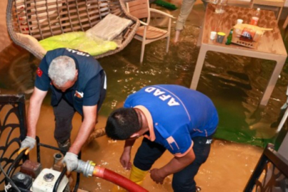 Uşak'ta rekor yağış