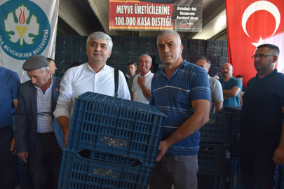 Manisa'da 120 bin meyve kasası dağıtılıyor