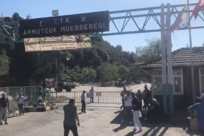 Zonguldak Ereğli'de maden ocağında göçük