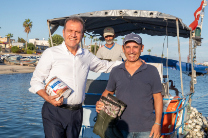 Balıkçılara ekipman desteği