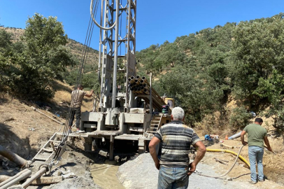 Manisa Salihli'de üreticilere sulama desteği