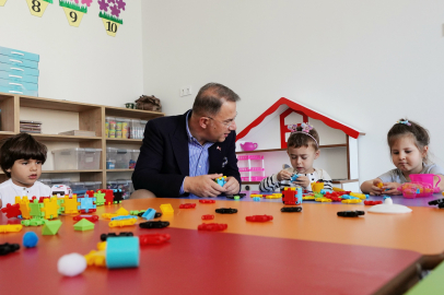 Beylkidüzü'nde bir kreş daha dersbaşı yaptı