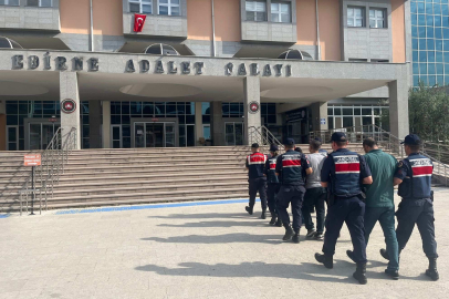 Edirne'de göçmen kaçakçılığı operasyonu