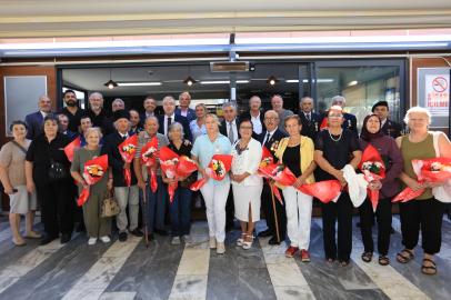 Güzelbahçe'de gaziler Kuş Cenneti'ne uğurlandı