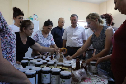 Hatay'da kadın kooperatiflerini desteklemeye devam