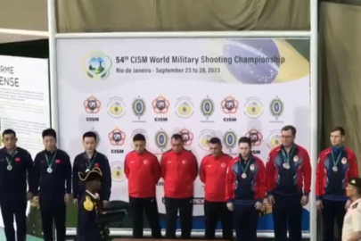 TSK Spor ekibi Dünya Atış Şampiyonası'nda dünya şampiyonu oldu