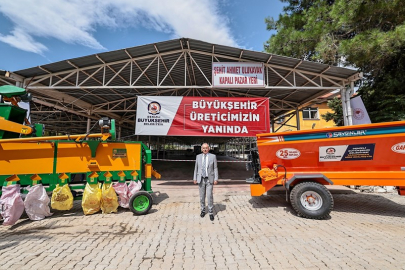 Çiftçi dostundan bir hibe daha