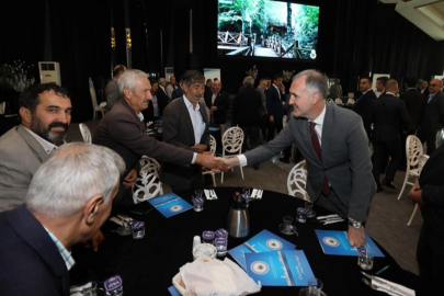 Bursa İnegöl muhtarlarına erken kutlama