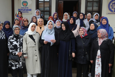 Malatyalı kadınlardan İsrail vahşetine 'dur' çağrısı