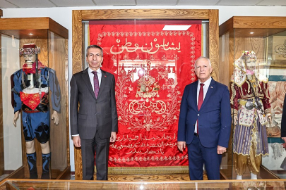 KKTC Meclis Başkanı Töre’den Büyükşehire ziyaret