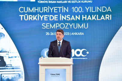 Bakan Tunç: Gazze'de insan hakları nerede?