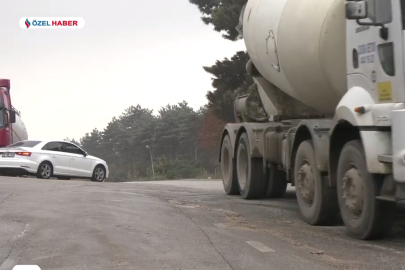 Bursa Kestel'de bu yol turistleri kaçırıyor! Kestel'de turizme büyük darbe!