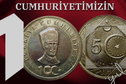 Darphane yeni 5 TL madeni parasını tanıttı