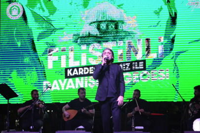 Yıldırım'da Filistin dayanışma gecesi