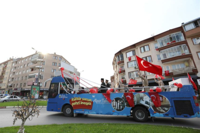 Kültür Sanat Otobüsü İnegöl'de Cumhuriyet turunda