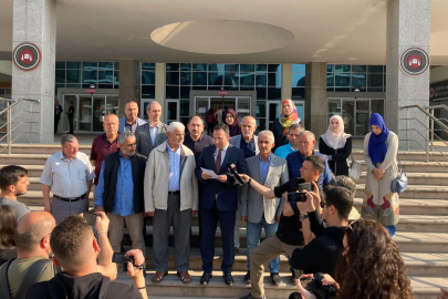 Edirne'de Saadet Partisi'nden Netanyahu'na suç duyurusu