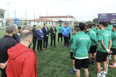 Bursa İnegöl'de Kafkas Kartalına destek ziyareti