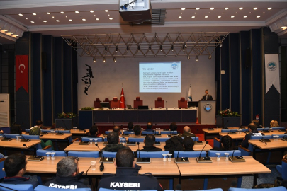 Kayseri Büyükşehir personeline etik değerler eğitimi