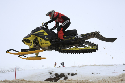 Kar kaplanları sezona Kayseri'de başladı