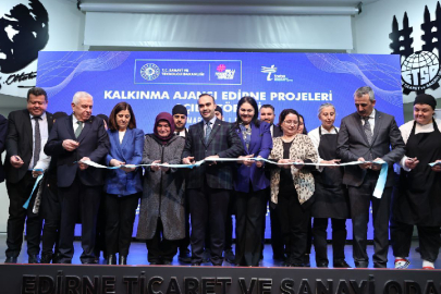 Edirne'de yerel kalkınmaya destek