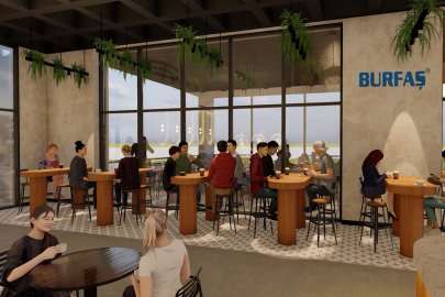 Gastro İnegöl BURFAŞ Kafe açılışa hazırlanıyor