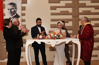 Bursa Nilüfer’de 14 Şubat nikahları Başkan'dan