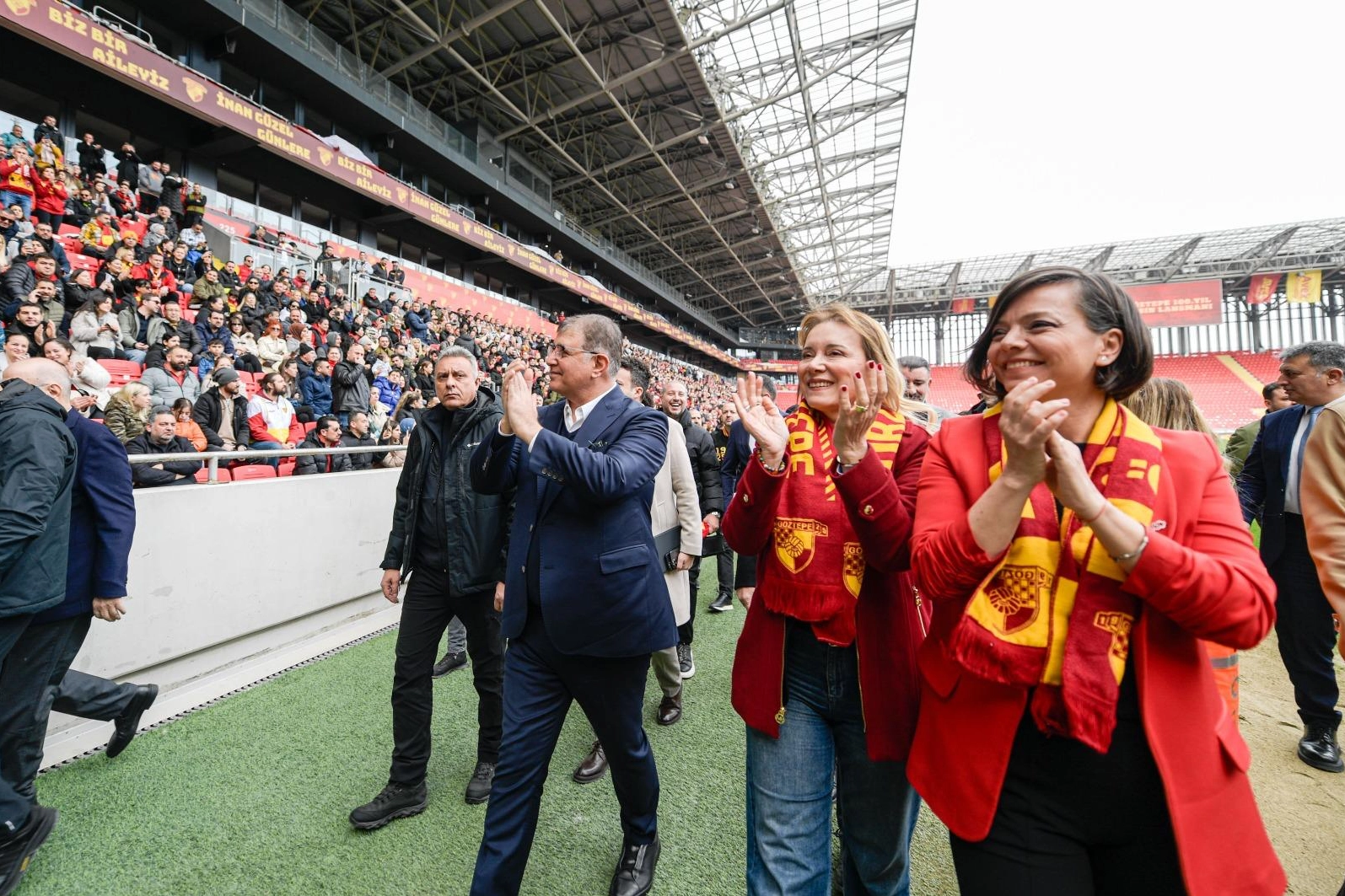 Göztepe kutlamaları