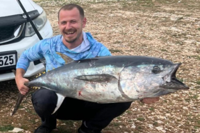 Saros Körfezi’nde dev av