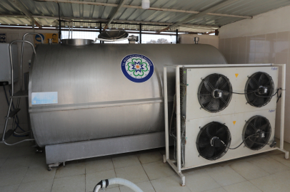 Muğla'da üreticilere 'süt tankı' desteği