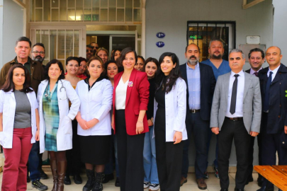 Başkan Kınay’dan çalışanlarına anlamlı ziyaret “Birlikte Daha Güçlüyüz”