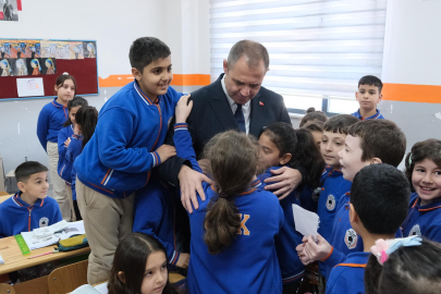 Kırklareli'de Başkan Bulut'tan minik öğrencilere yerel yönetim dersi