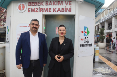 İzmit'te Bebek Bakım ve Emzirme Kabini daha güvenli