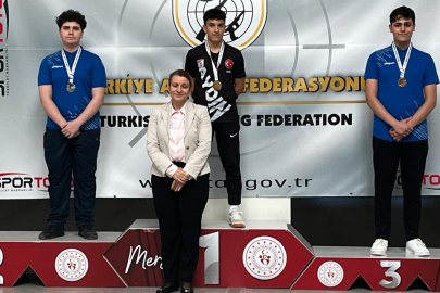Mardinli atıcı Türkiye 2.'si oldu